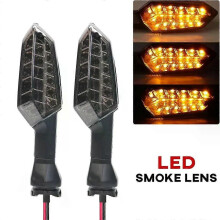 (LED Light Smoke)Applies to For KAWASAKI Z125 Z250 Z300 Z750 Z800 Z1000 VERSYS 650/1000 ZRX1200 NINJA