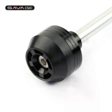 (Svart) Gäller framaxelgaffelkraschslider för BMW R1200GS/ADV R1200RT R1200ST R1200R R1200 HP2