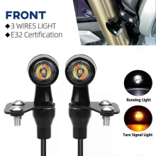(Front)Applies to For DUCATI Scrambler 1100 Motorcycle Turn Signal LED Light Flashing Indicator Refit
