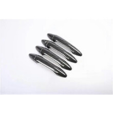 (carbon 0 button)Compatible For Kia Optima K5 TF 2011 2012 2013 2014 2015 Carbon Fiber Chrome Car Door