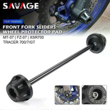Applies to Front Axle Fork Crash Slider For YAMAHA MT-07 FZ-07 2014-2023 MT07 Tracer 700 7 GT XSR FZ07