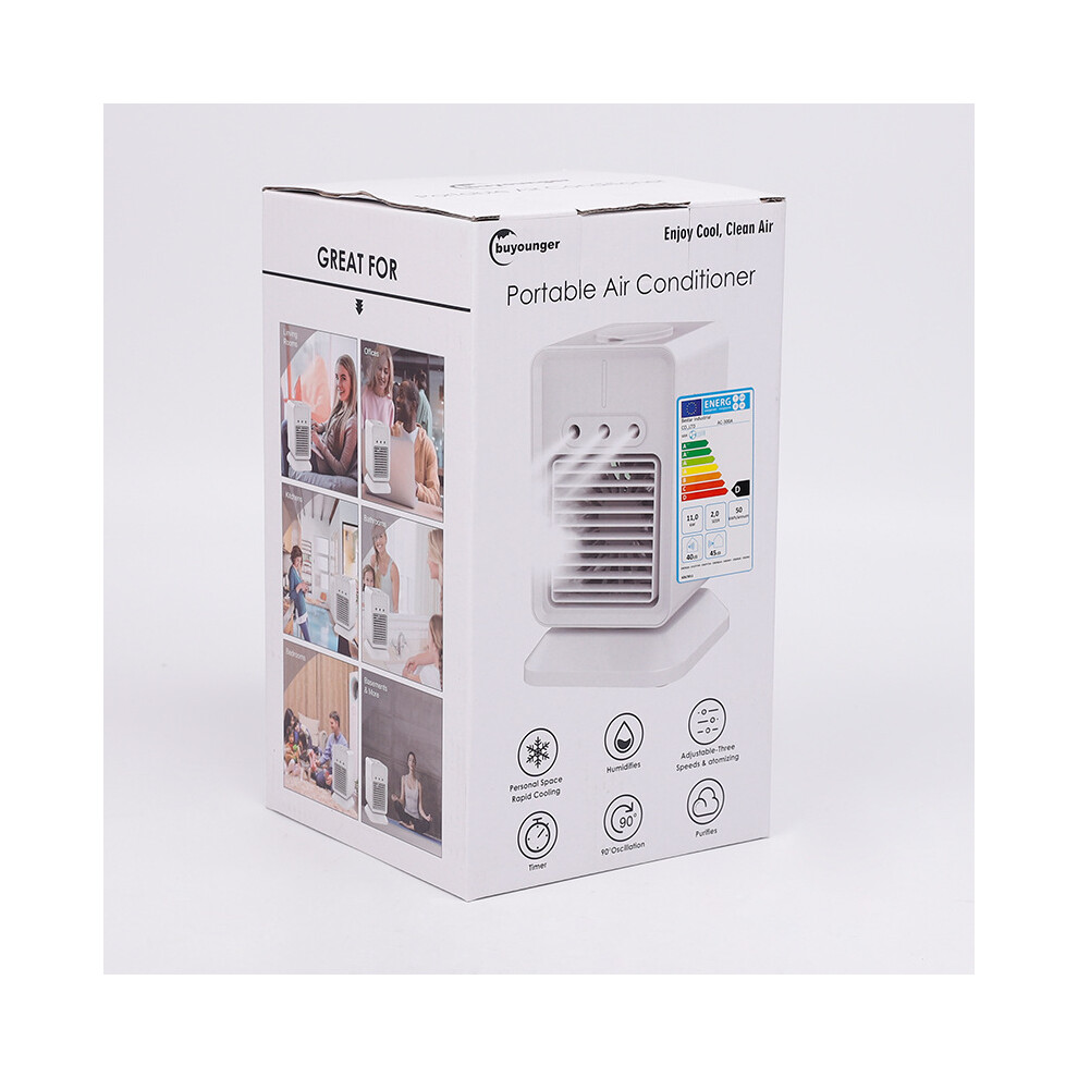 Desktop Usb Mist Fan Air Cooler Humidifier 8583457699888