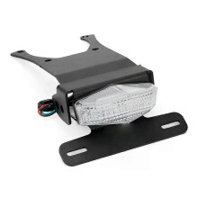 (Klare Linse) Gilt für Kennzeichenhalter-LED-Blinker-Bremslicht für HONDA CRF250L/Rally 2013-2020