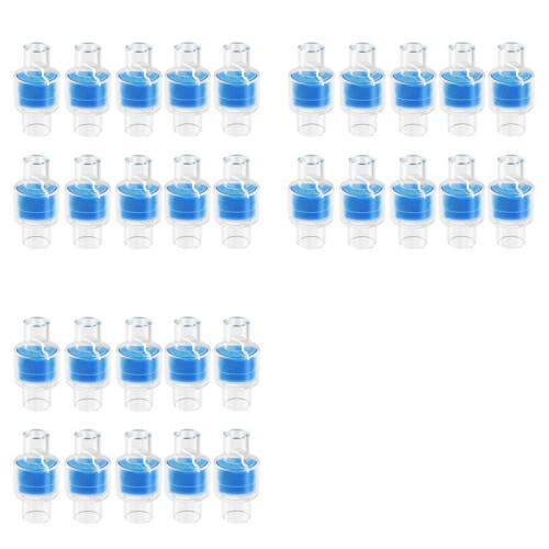 30pcs Universal Heat Moisture Exchanger/Exchange Filter Replacement for Z1, Z2 HME Humidification Solution 1