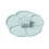 Practical Silicone Cups Cover Sun Flower Shape-Light Blue 9