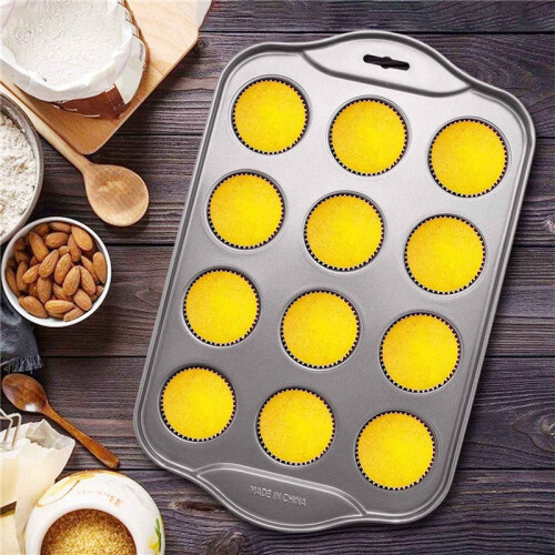 3X 12 Cavity  Cheesecake Pan with 36 Pieces Removable Bottom 2