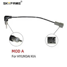 (MOD A) Gilt für Autoradio FM/AM Antennenkonverter-Adapter mit verlängertem Kabel für Autoradio, DVD