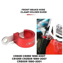 (Fram B 1 styck) Gäller CR125R CR250R Bromsvajerledningsklämma för Honda CR80R CR85R CR500R