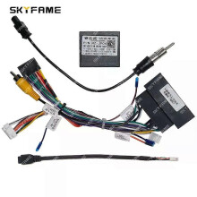 Gilt für 16-poligen Kabelbaumadapter, Canbus-Box-Decoder, Android-Radio-Stromkabel für Jeep Wrangler