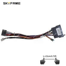 Gilt für Kfz-16-poligen Kabelbaum-Adapter-Decoder-Android-Radio-Stromkabel für MG3
