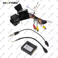 Gilt für 16-polige Kfz-Kabelbaumadapter mit Canbus-Box-Decoder und Android-Radio-Stromkabel für hervorragende