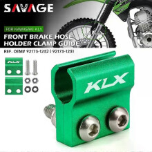 Gilt für die vordere Bremsschlauchschelle für KAWASAKI KLX 140/G/L/R 150 230SM KLX150L KLX450R Motorradzubehör