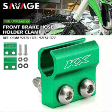 Gilt für die vordere Bremsschlauchschelle für KAWASAKI KX450 KX250 KX100 KX85 KX 250 F 450X Motorradzubehör