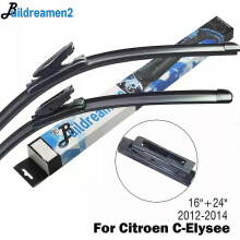 Compatible Buildreamen2 Car Styling Wiper Blade Front Windscreen Wiper For Citroen C-Elysee Fit Bayonet