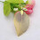 Collier en forme de feuille (1 pièce) 2