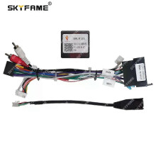 Gilt für 16-poligen Kabelbaumadapter, CAN-Bus-Box-Decoder, Android-Radio-Stromkabel für Fiat Bravo