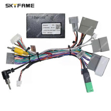 (Full Set WC)Applies to Car 16pin Wiring Harness Adapter Canbus Box Decode Android Radio Power Cabler