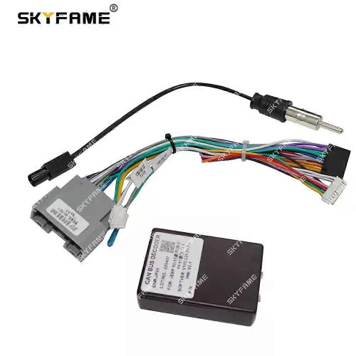 Binary 16pin Car Wiring Harness Adapter Canbus Box Decoder For Jeep Grand Cherokee RST Laredo Compass