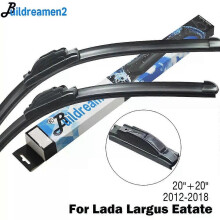 Compatible Buildreamen2 Car Wiper Blade Windshield Rubber Wiper For Lada Largus Estate Fit Hook Arms