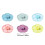 Practical Silicone Cups Cover Sun Flower Shape-Light Blue 3