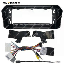 (Full Set 12.3 Inch)Applies to Car Frame Fascia Adapter Canbus Box Decoder Android Radio Dash Fitting