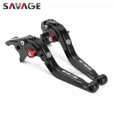 (Schwarz) Passend für klappbare Brems- und Kupplungshebel für HONDA CB500X, CB500F, CB300F, CB 300R/250R/125R