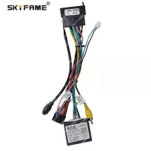 Applies to Car 16pin Wiring Harness Adapter Canbus Box Decode Android Radio Power Cabler For JAC Refine