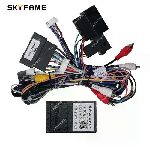 Gilt für 16-poligen Kabelbaumadapter, CAN-Bus-Box-Decoder, Android-Radio-Stromkabel für Ford Kuga