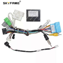 MEIHUA Car 16pin Wiring Harness Adapter Canbus Box Decoder Android Radio Power Cable For Suzuki Ignis