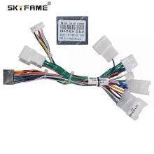 Applies to Car 16pin Wiring Harness Adapter Canbus Box Decoder Android Radio Power Cable For Lexus