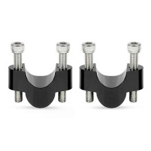 Gäller 2 st motorcykel 28 mm styrhöjare 1 1/8" styrfäste handtagsklämma universal styrhöjare