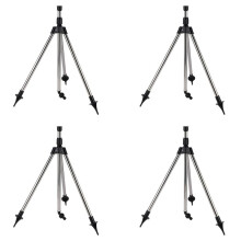 4X Garden Lawn Farmland Plant Watering Tripod Impact Sprinkler Irrigation Kits Home Garden Supplies
