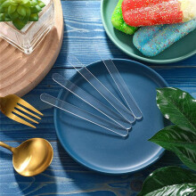 Acrylic Sticks Reusable Cakesicle Sticks Cake Ice Sticks Ice Cream Cakesicle Mold for Home Cake Candy Party E