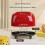 Adorable Plastic Tissue Box Holder For Sofa Side Table And-Red 11
