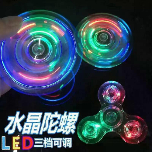 Fidget Spinner, Λαμπερό παιχνίδι ανακούφισης από το αισθητήριο στρες, Μειώ 1