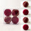 Weihnachtskugeln, Ornamente, Weinrot, Beflockung, Weihnachtsbaumschmuck, Neujahr, Weihnachtskugeln A 6