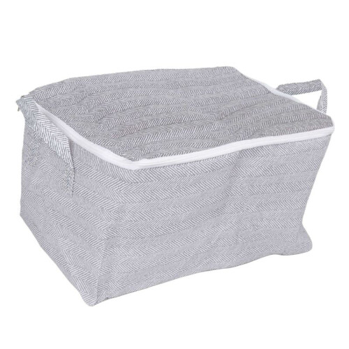 3X 3-Dimensional Storage Box Household Storage Box with Window Organizer Cloth Folding Large Capacity 30L 1