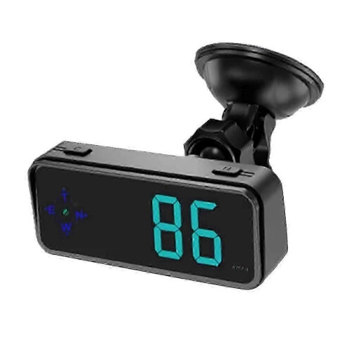 Digital Speedometer GPS Compass Speed Measurement IndicatorBlack SZRH A-S 1