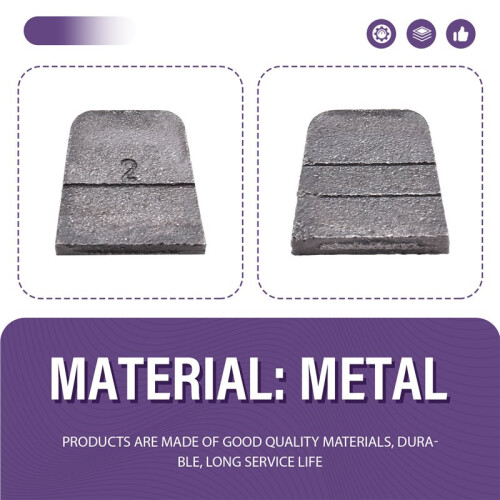 5PCS Steel Handle Wedge for Axe, Hatchets, Mauls or and Other Tools 2P
