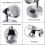 Φως ανάγνωσης LED RV 12V, 3W περιστρεφόμενη απλίκα τοίχου για RV, σκάφος, θα 5