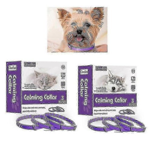 AURA 3pack Cats Pheromone Appeasing Collars With 60-day Long Lasting Calming Collar 1
