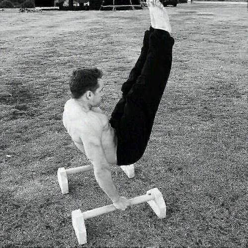 Ξύλινες μπάρες push-up, αντιολισθητικός εξοπλισμός γυμναστικής για γυμ 2