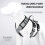 Explosionproof  Dogs Harness with Handle Durable Adjustable Pet Chest Straps for Large Dog, Grey, S 1