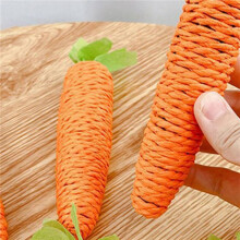 4X Kattenspeelgoed Geluid Wortel Knuffel-Kat Stick Sinds Fun Fun Kat Tandjes Stick Anti-Bite Kat Krasplank Dierbenodigdheden