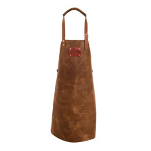 Natural Leather BBQ Tool Holder, Not Just BBQ Brand, Brown, 1-Pack