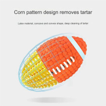 Pet Dog Toy Balls Squeak Puppy Toys Interesting Tennis Football Tooth Cleaning Toys for Dogs E