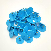 Cattle Ear Tags 001-100 Number Plastic Livestock Animal Tags for Cows Ear Tag Applicator Kit,100 PCS