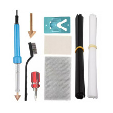 Plastic Kit 80W Car Welding Repair Kit for Bumper Kayak Repair Solder Rework Station Heat Repair Tool US Plug