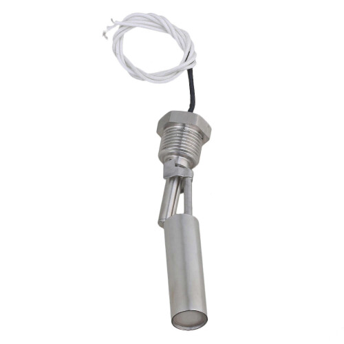 2pcs Side Loading Liquid Water Level Sensor Horizontal Float Switch Chrome 1