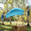 Strand-/Picknickdecke - 200x200 m - blau 5